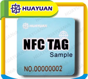 NXP 1356MHz Mifare NFC tag stickers for mobile phone